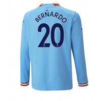 Manchester City Bernardo Silva #20 Fotballklær Hjemmedrakt 2022-23 Langermet